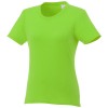 Heros short sleeve women's t-shirt in Apple Green