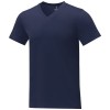 Somoto short sleeve men's V-neck t-shirt  in Navy