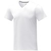 Somoto short sleeve men's V-neck t-shirt  in White