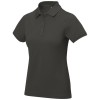 Calgary short sleeve women's polo in Anthracite