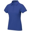 Calgary short sleeve women's polo in Blue