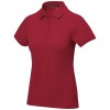 Calgary short sleeve women's polo in Red