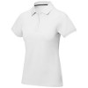 Calgary short sleeve women's polo in White