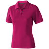 Calgary short sleeve women's polo in pink