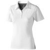 Markham short sleeve women's stretch polo in White