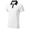 York short sleeve Polo in white-solid