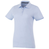 Primus short sleeve women's polo in light-blue