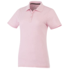 Primus short sleeve women's polo in light-pink