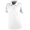 Primus short sleeve women's polo in white-solid