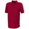 Crandall short sleeve men's polo in red