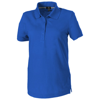 Crandall short sleeve women's polo in blue