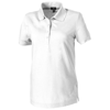 Crandall short sleeve women's polo in white-solid