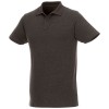 Helios short sleeve men's polo in Charcoal