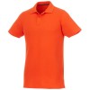 Helios short sleeve men's polo in Orange
