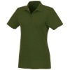 Helios short sleeve women's polo in Army Green