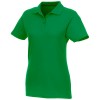 Helios short sleeve women's polo in Fern Green