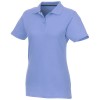 Helios short sleeve women's polo in Light Blue