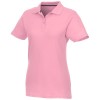 Helios short sleeve women's polo in Light Pink