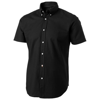 Manitoba short sleeve Shirt in black-solid