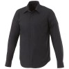 Hamell long sleeve men's shirt in Solid Black