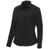 Hamell long sleeve women's shirt in Solid Black