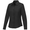 Pollux long sleeve women's shirt in Solid Black