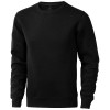 Surrey unisex crewneck sweater in Solid Black