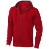 Arora men's full zip hoodie in Red