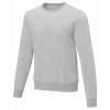 Zenon men’s crewneck sweater in Heather Grey