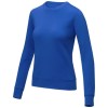 Zenon women’s crewneck sweater in Blue