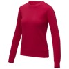 Zenon women’s crewneck sweater in Red