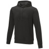 Charon men’s hoodie in Solid Black