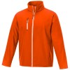 Orion men's softshell jacket in Orange