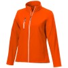 Orion women's softshell jacket in Orange