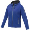 Match women's softshell jacket in Blue