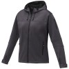 Match women's softshell jacket in Storm Grey