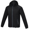 Dinlas men's lightweight jacket in Solid Black