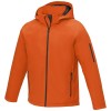 Notus men's padded softshell jacket in Orange