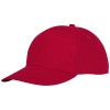 Hades 5 panel cap in Red