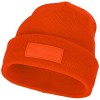 Boreas beanie with patch in Orange