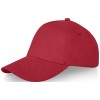 Doyle 5 panel cap in Red