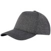 Manu 5 panel stretch cap in Charcoal