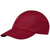 Cerus 6 panel cool fit cap in Red