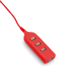 Ohm USB Hub in Red