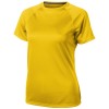 Niagara short sleeve women's cool fit t-shirt in Yellow