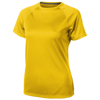 Niagara short sleeve women's cool fit t-shirt in yellow