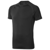 Kingston short sleeve men's cool fit t-shirt in black-solid