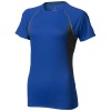 Quebec short sleeve women's cool fit t-shirt in Blue