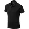 Ottawa short sleeve men's cool fit polo in Solid Black