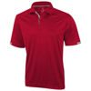 Kiso short sleeve men's cool fit polo in red